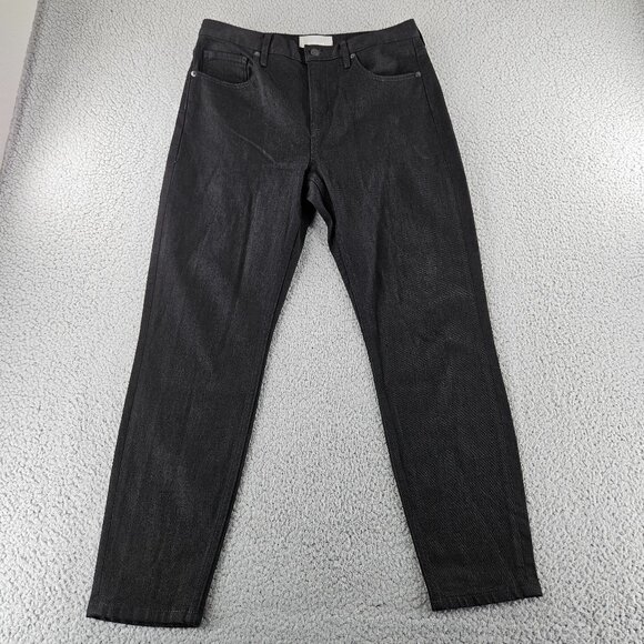 Everlane Denim - Everlane Jeans Womens 30 Black High Rise Skinny Ankle Stretch Denim Pants‎